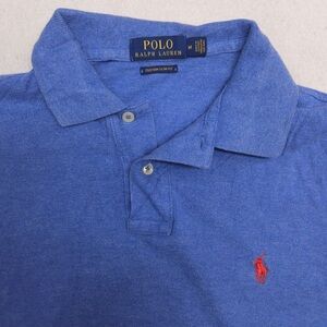 Polo Ralph Lauren Casual Collared Short Sleeve Polo Shirt Mens Size
M Blue